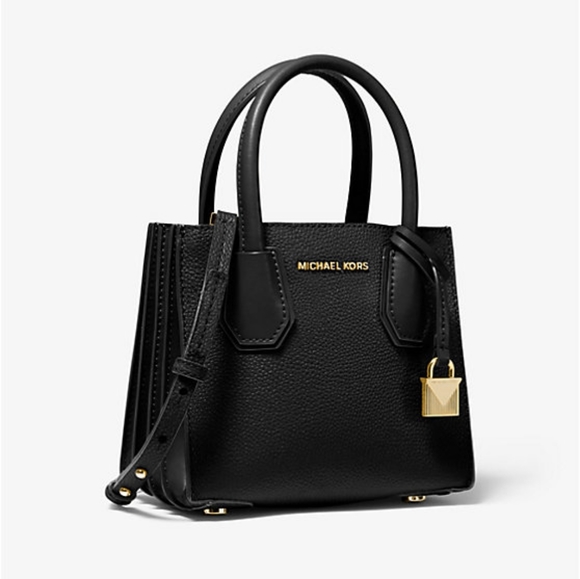 Michael Kors Handbags - HP🎉 Original Michael Kors Mercer Pebbled Leather Accordion Crossbody Bag